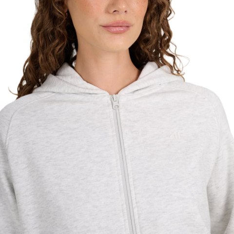 Bluza damska 4F F1763 jasny szary 4FWMM00TSWSF1763 27M 4F