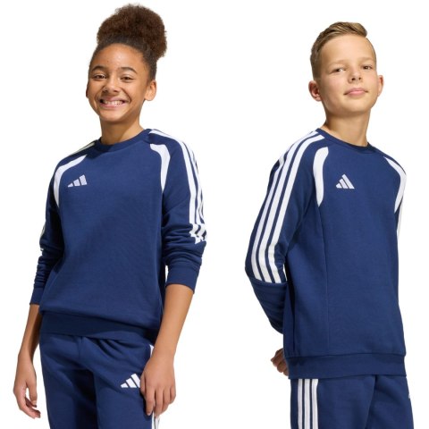 Bluza dla dzieci adidas Tiro 26 League Sweat Crew granatowa KF5821 Adidas teamwear