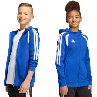 Bluza dla dzieci adidas Tiro 26 League Sweat Full Zip Hoodie niebieska KF9102 Adidas teamwear