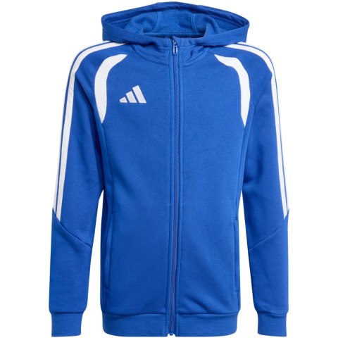 Bluza dla dzieci adidas Tiro 26 League Sweat Full Zip Hoodie niebieska KF9102 Adidas teamwear