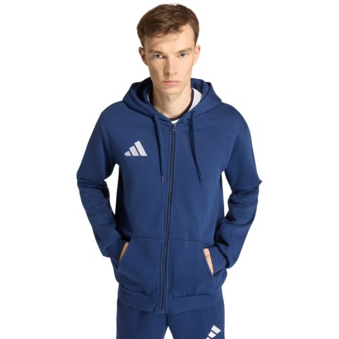 Bluza męska adidas Entrada 26 FZ Hoody granatowa KF5946 Adidas teamwear