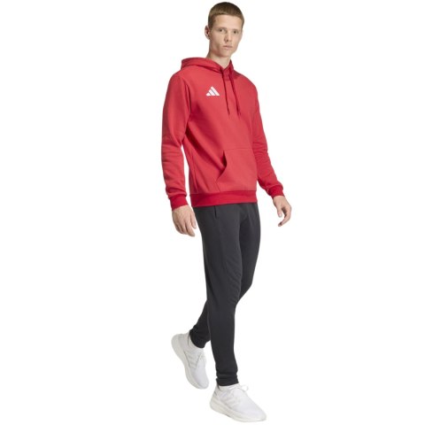 Bluza męska adidas Entrada 26 Hoody czerwona JZ6576 Adidas teamwear