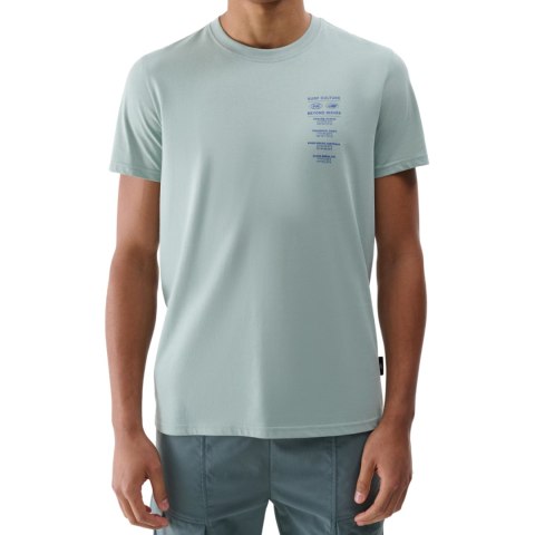 Koszulka męska 4F M2536 miętowa 4FRSS24TTSHM2536 47S 4F