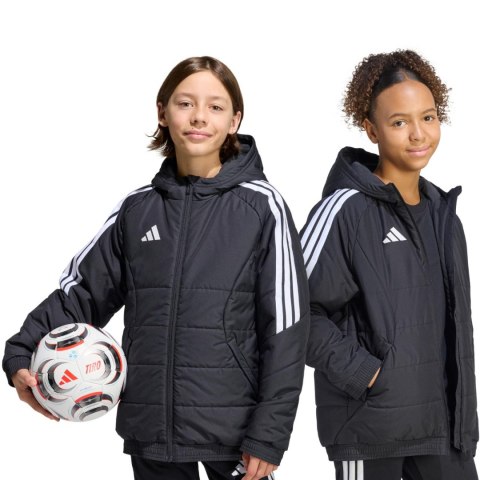 Kurtka dla dzieci adidas Tiro 26 Winter czarna KA5319 Adidas teamwear