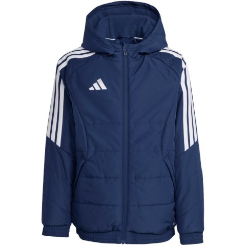 Kurtka dla dzieci adidas Tiro 26 Winter granatowa KA8026 Adidas teamwear