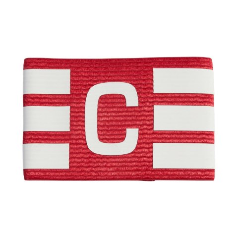 Opaska kapitana adidas Tiro L AB czerwono-biała KD4250 Adidas teamwear
