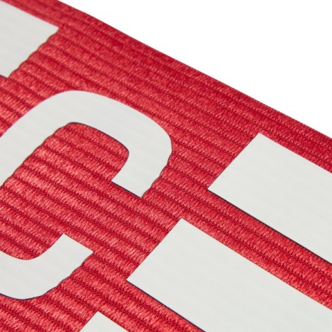 Opaska kapitana adidas Tiro L AB czerwono-biała KD4250 Adidas teamwear