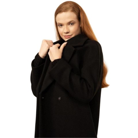 Płaszcz damski Outhorn głęboka czerń OTHAW22TCOUF003 20S Outhorn