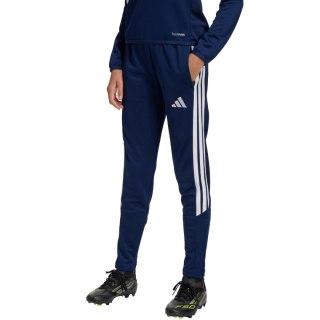 Spodnie dla dzieci adidas Tiro 26 League Training Slim granatowee JY7118 Adidas teamwear