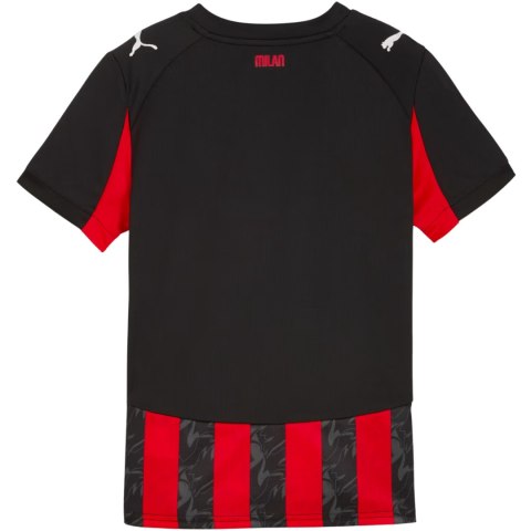 Koszulka dla dzieci Puma AC Milan Home Jersey Replica czarno-czerwona 779965 01 Puma