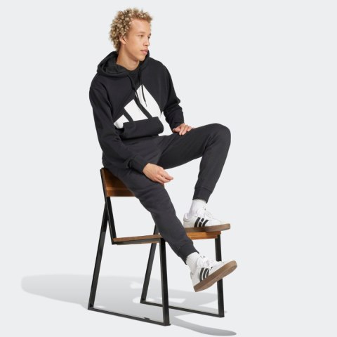 Spodnie męskie adidas Essentials Big Logo French Terry czarne IN6163 Adidas