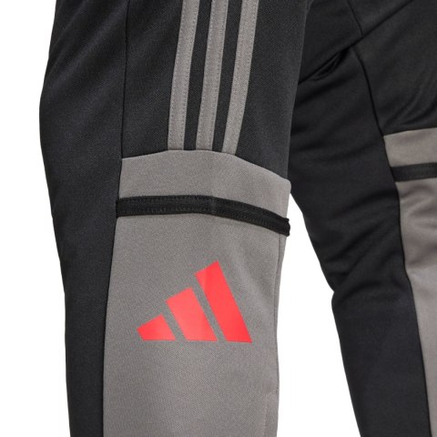 Spodnie męskie adidas Squadra 25 Training czarno-szare JD1625 Adidas