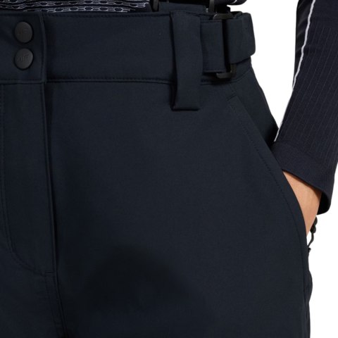 Spodnie narciarskie damskie 4F FNK F0944 głęboka czerń 4FWAW25TFTRF0944 20S 4F