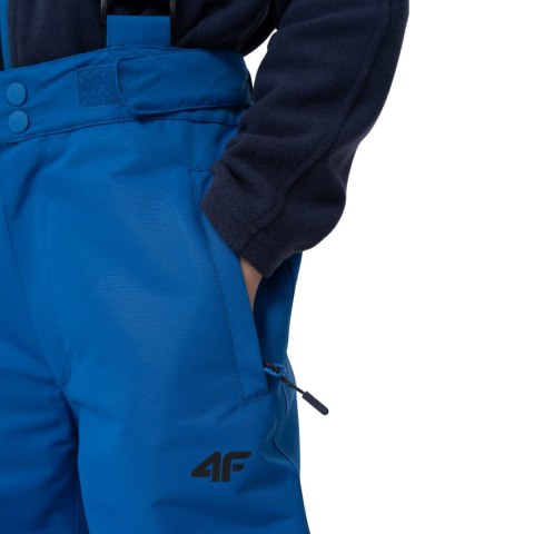 Spodnie narciarskie dla chłopca 4F niebieskie HJZ22 JSPMN001 33S 4F