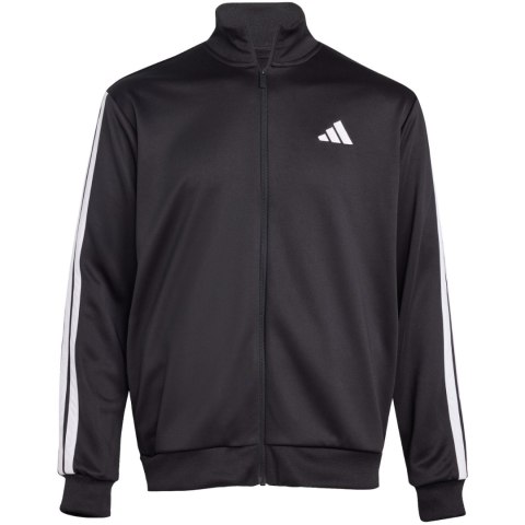 Dres męski adidas Sportswear Basic 3-Stripes French Terry czarny JC5375 Adidas