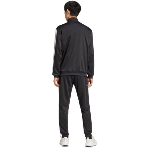Dres męski adidas Sportswear Basic 3-Stripes French Terry czarny JC5375 Adidas
