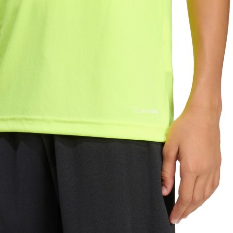 Koszulka dla dzieci adidas Entrada 26 Jersey żółty neon KE9845 Adidas teamwear