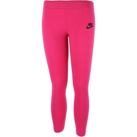 Legginsy dla dzieci Nike G NSW Tight Club Logo różowe 844965 615 Nike