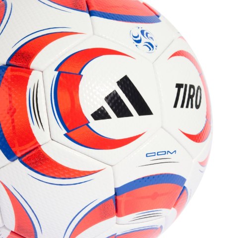 Piłka nożna adidas Tiro Competition biało-czerwona JW1534 Adidas teamwear