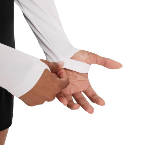 Bluza damska Nike NK Df Academy 21 Drill Top biało-czarna CV2653 016 Nike Football