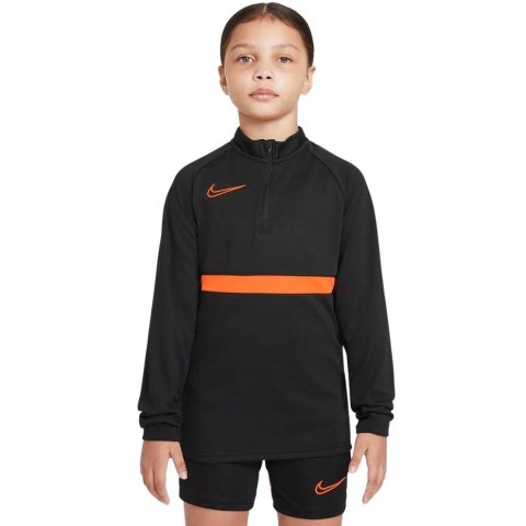 Bluza dla dzieci Nike NK DF Academy 21 Drill Top czarna CW6112 017 Nike Football