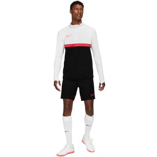 Bluza męska Nike Dri-FIT Academy 21 Drill Top biało-czarna CW6110 016 Nike Football