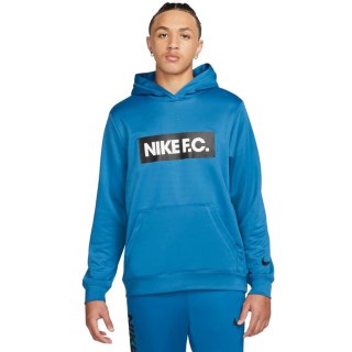 Bluza męska Nike NK DF FC Libero Hoodie niebieska DC9075 407 Nike Football