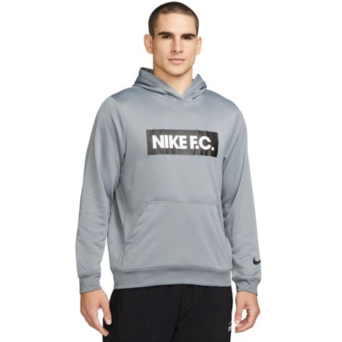 Bluza męska Nike NK DF FC Libero Hoodie szara DC9075 065 Nike Football