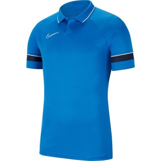 Koszulka dla dzieci Nike Dri-FIT Academy 21 Polo SS niebieska CW6106 463 Nike Team