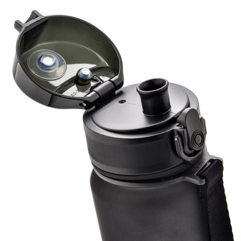 Bidon Meteor 500 ml czarno-biały 10108 Meteor