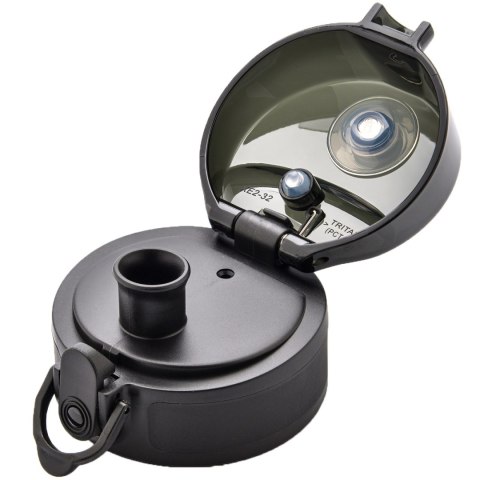 Bidon Meteor 500 ml czarno-biały 10108 Meteor