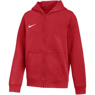 Bluza dla dzieci Nike Park 26 Fleece Full-Zip Hoodie czerwona IB1232 657 Nike Team