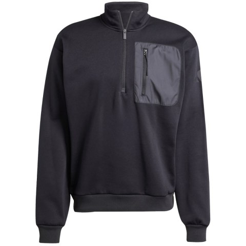 Bluza męska adidas City Escape Fleece Half-Zip GD czarna JF3290 Adidas