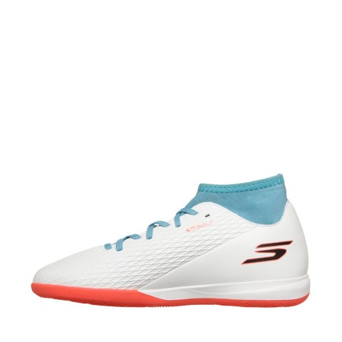 Buty piłkarskie dla dzieci Skechers SKX_2 białe 252170L WTQP Skechers