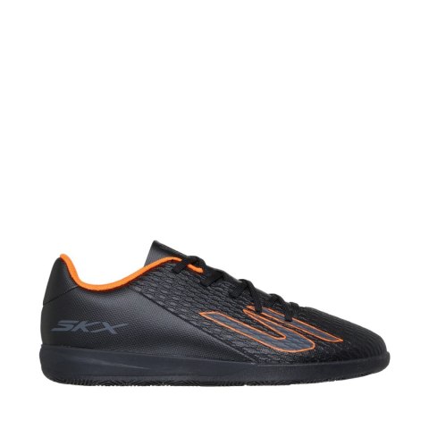 Buty piłkarskie dla dzieci Skechers SKX_2 czarno-pomarańczowe 252168L Skechers