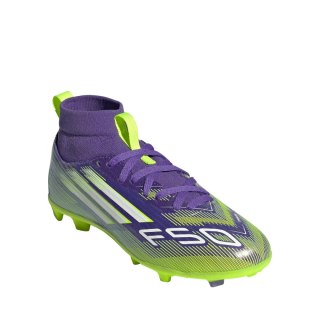 Buty piłkarskie dla dzieci adidas F50 League FG/MG Mid JI3547 Adidas