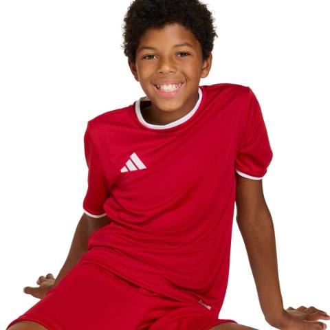 Koszulka dla dzieci adidas Entrada 26 Jersey czerwona JZ2523 Adidas teamwear