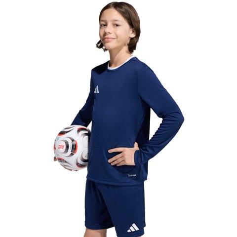 Koszulka dla dzieci adidas Entrada 26 Long Sleeve Jersey granatowa KF5877 Adidas teamwear