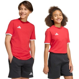 Koszulka dla dzieci adidas Entrada 26 Tee czerwona JZ6674 Adidas teamwear
