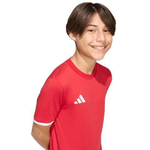 Koszulka dla dzieci adidas Entrada 26 Tee czerwona JZ6674 Adidas teamwear