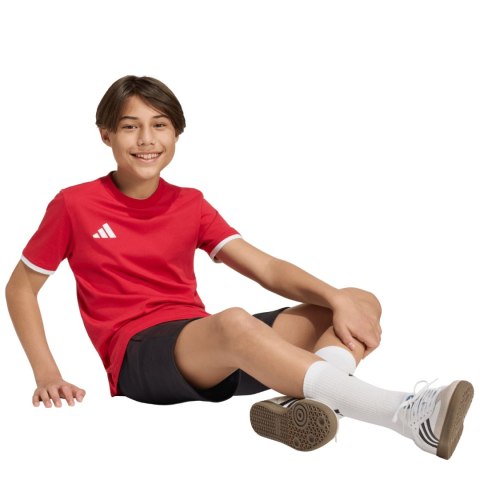 Koszulka dla dzieci adidas Entrada 26 Tee czerwona JZ6674 Adidas teamwear