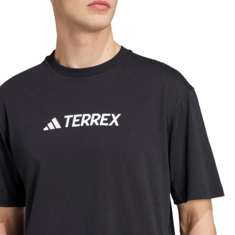 Koszulka męska adidas Terrex Classic Logo czarna JF9143 Adidas