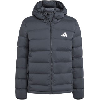 Kurtka męska adidas Helionic Climawarm Stretch Hooded Down czarna JN2114 Adidas