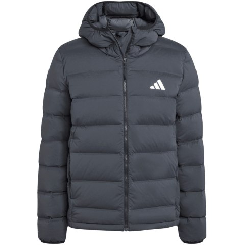 Kurtka męska adidas Helionic Climawarm Stretch Hooded Down czarna JN2114 Adidas