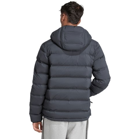 Kurtka męska adidas Helionic Climawarm Stretch Hooded Down czarna JN2114 Adidas