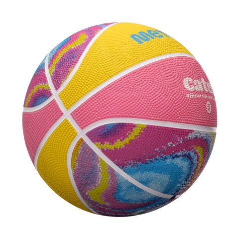 Piłka koszykowa Meteor Catch 5 kolorowa 16810 Meteor