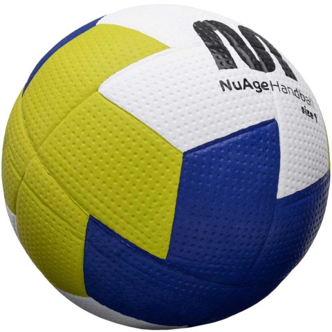 Piłka ręczna Meteor Nuage Junior 1 biało-żółto-granatowa 16692 Meteor