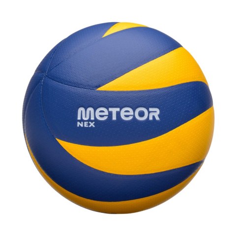 Piłka siatkowa Meteor Nex żółto-niebieska 17408 Meteor