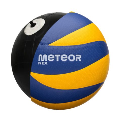 Piłka siatkowa Meteor Nex żółto-niebieska 17408 Meteor