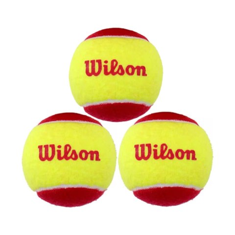 Piłki do tenisa ziemnego Wilson Starter Red Tball 3szt. WRT137001 Wilson